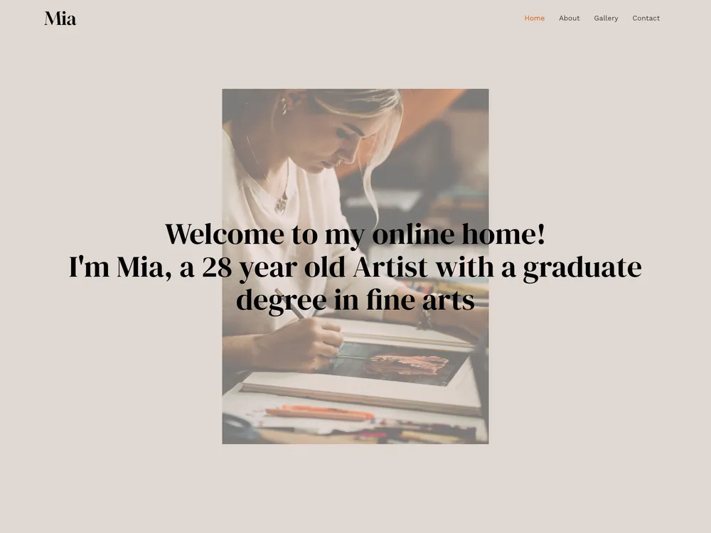 CANVAS template preview