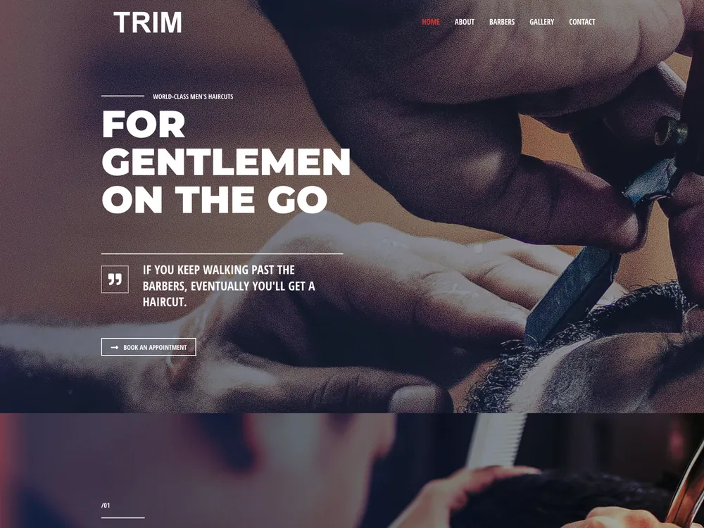 TRIM template preview