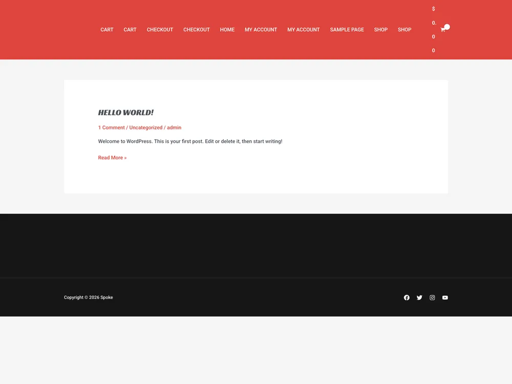 SPOKE template preview