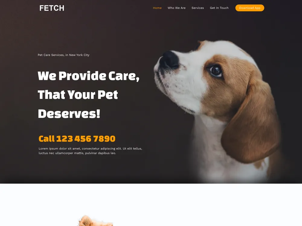 FETCH template preview