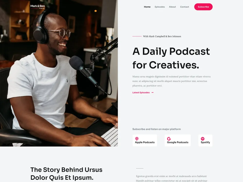 SIGNAL template preview