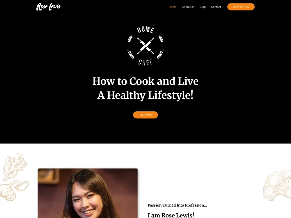 LEDE template preview